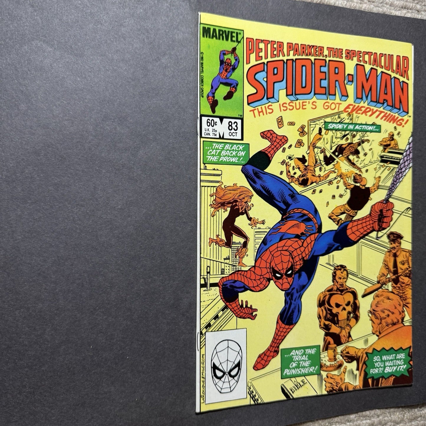 Spectacular Spider-Man 83 - Bronze Age Marvel Comics 1983