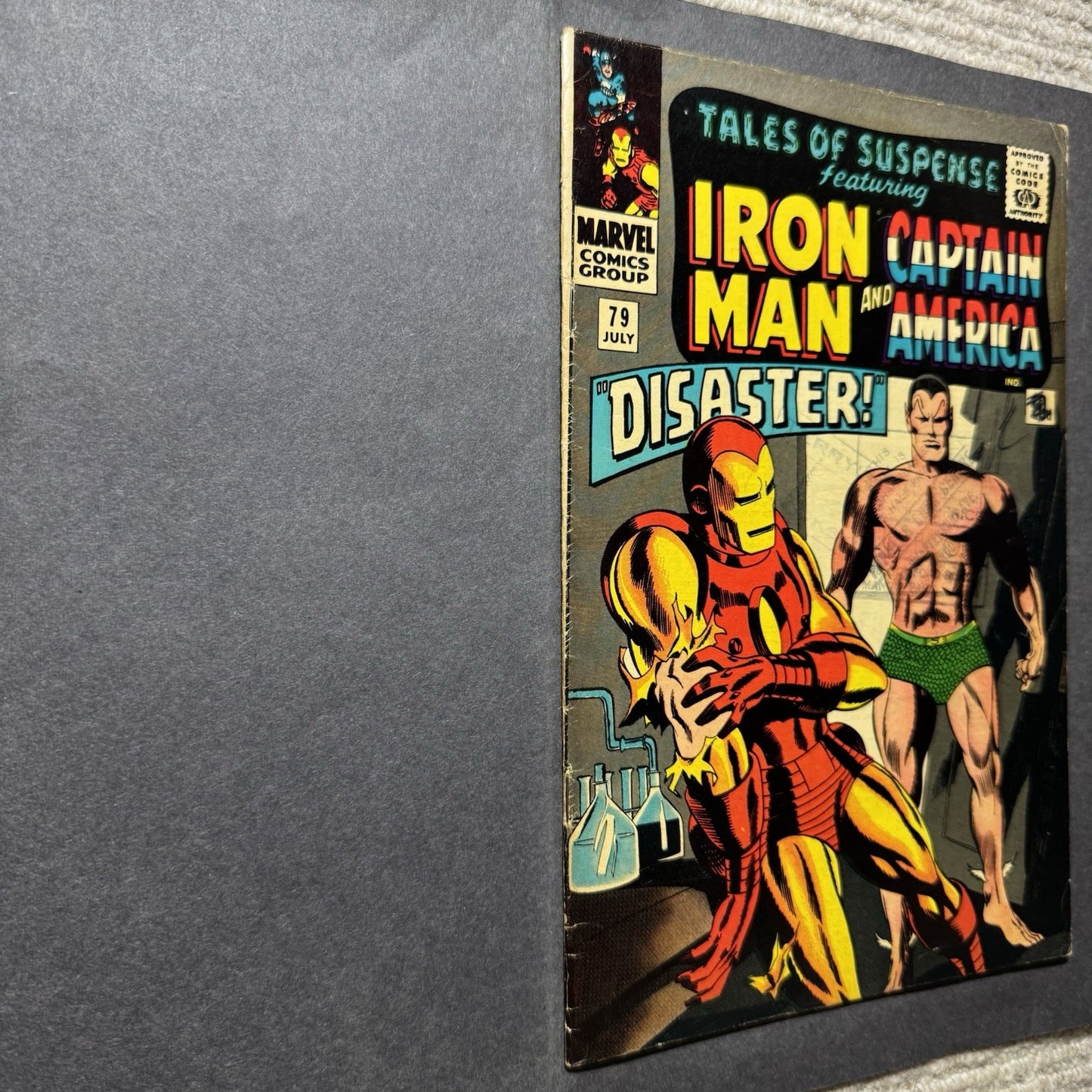 Tales Of Suspense 79 - Intro Of The Cosmic Cube - Silver Age Marvel Comics 1966