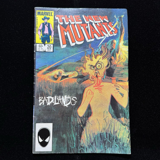 New Mutants 20 - Copper Age Marvel Comics 1984