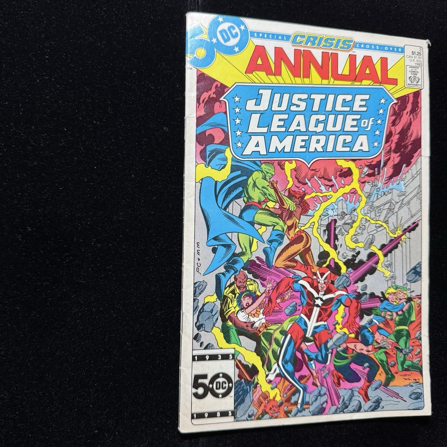 Justice League Of America Annual 3 - Copper Age Dc Comics 1985