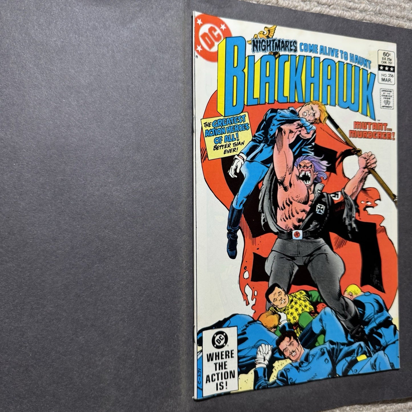 Blackhawk 256 - Bronze Age Dc Comics 1983