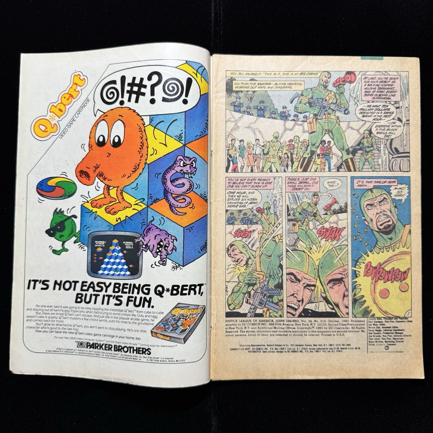 Justice League 219 - Bronze Age Dc Comics 1983