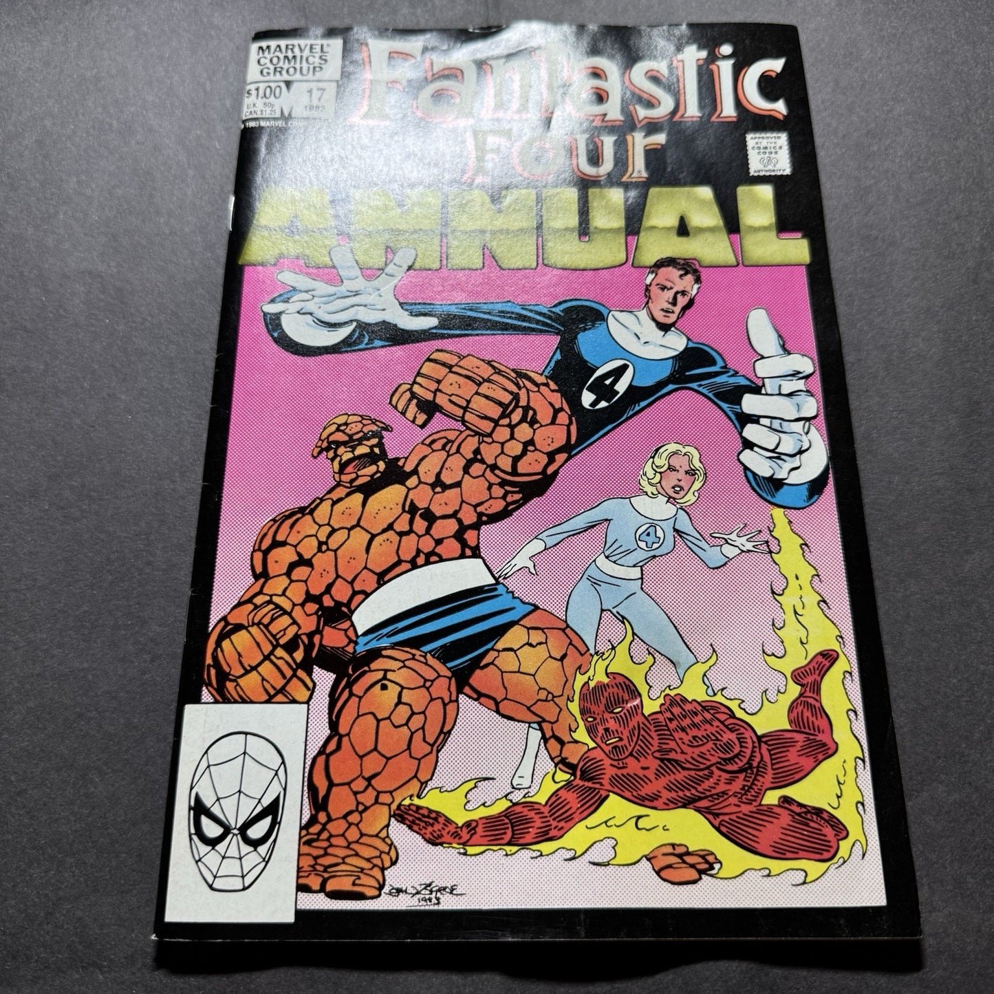 Fantastic Four Annual 17 - Bronze Age Marvel Comics 1983