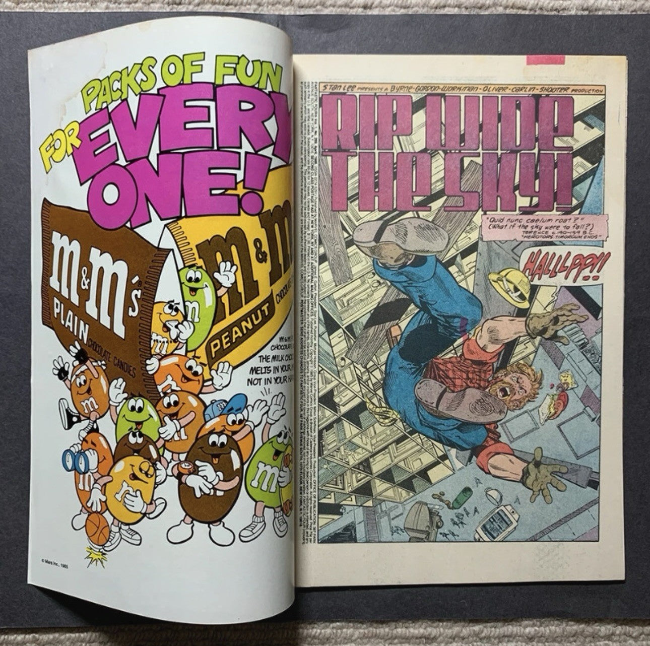Fantastic Four 289/ copper age marvel comics 1986