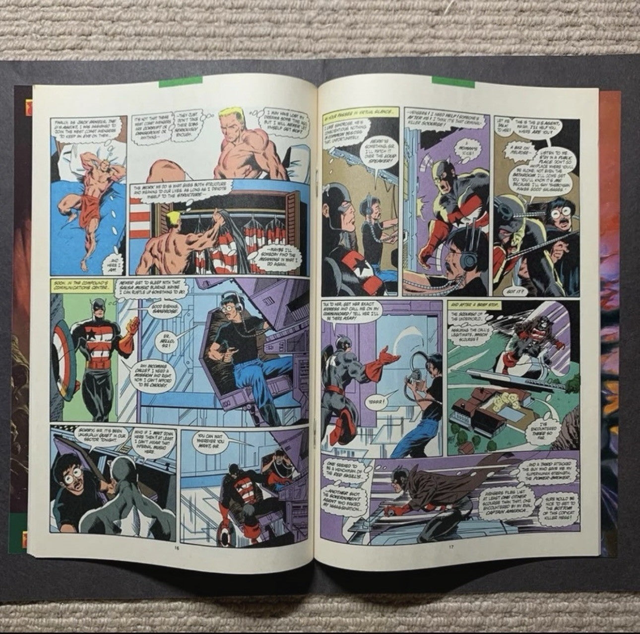 U.S.Agent 1 - 1st Solo U.S.Agent Series - Modern Age Marvel Comics 1993