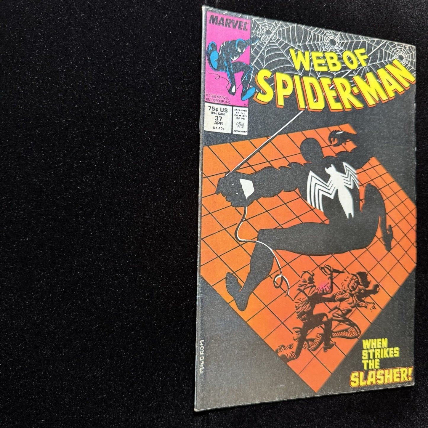 Web Of Spider-Man 37 - Copper Age Marvel Comics 1988