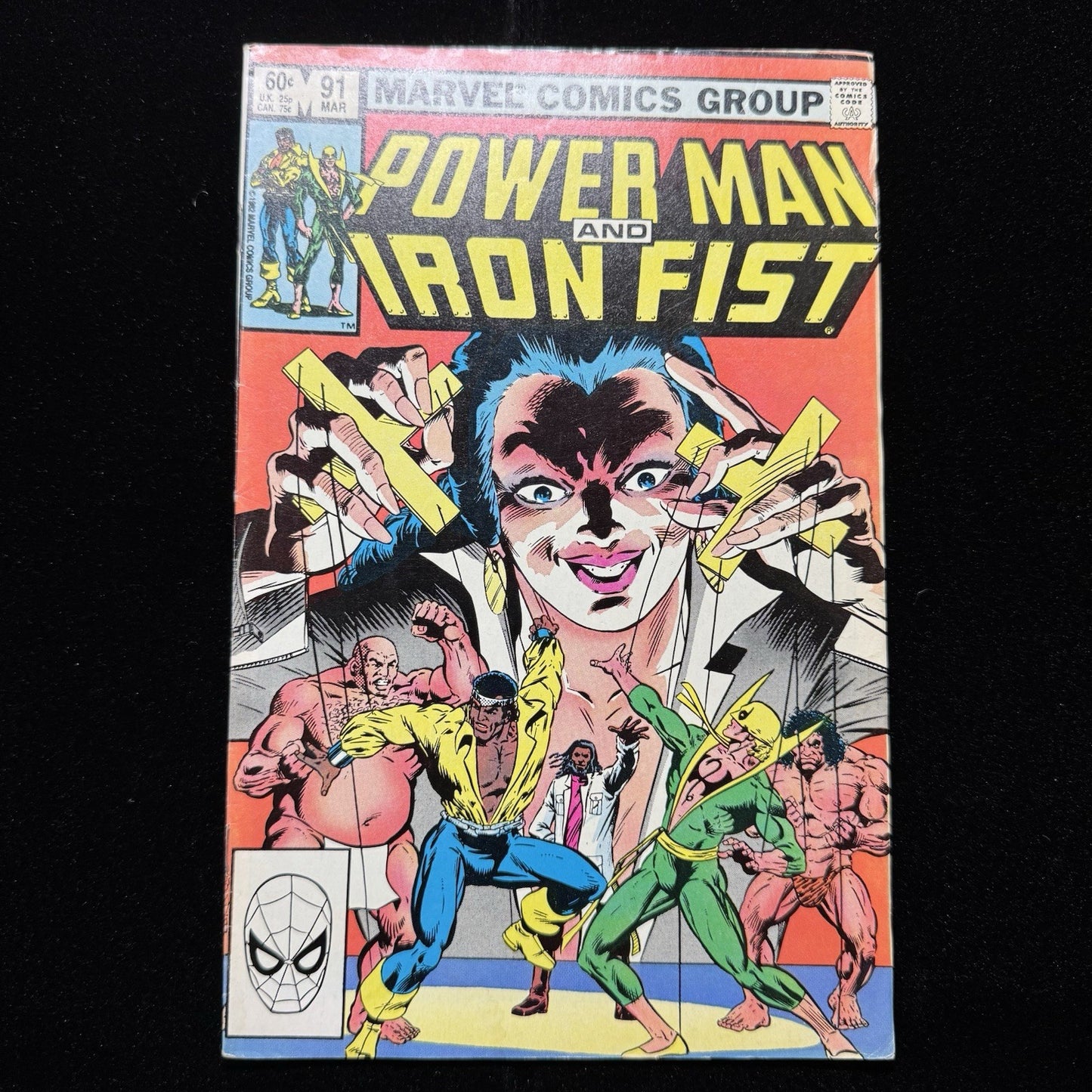 Power Man And Iron First 91 - Bronze Age Marvel Comics 1983