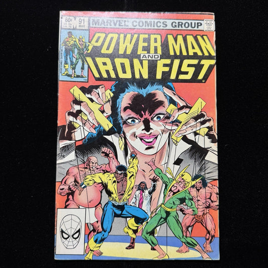 Power Man And Iron First 91 - Bronze Age Marvel Comics 1983