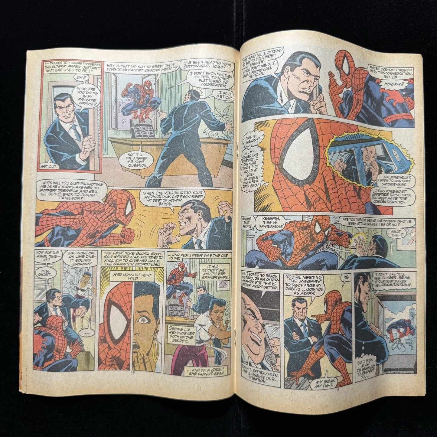 Web Of Spider-Man 60 - Copper Age Marvel Comics 1990