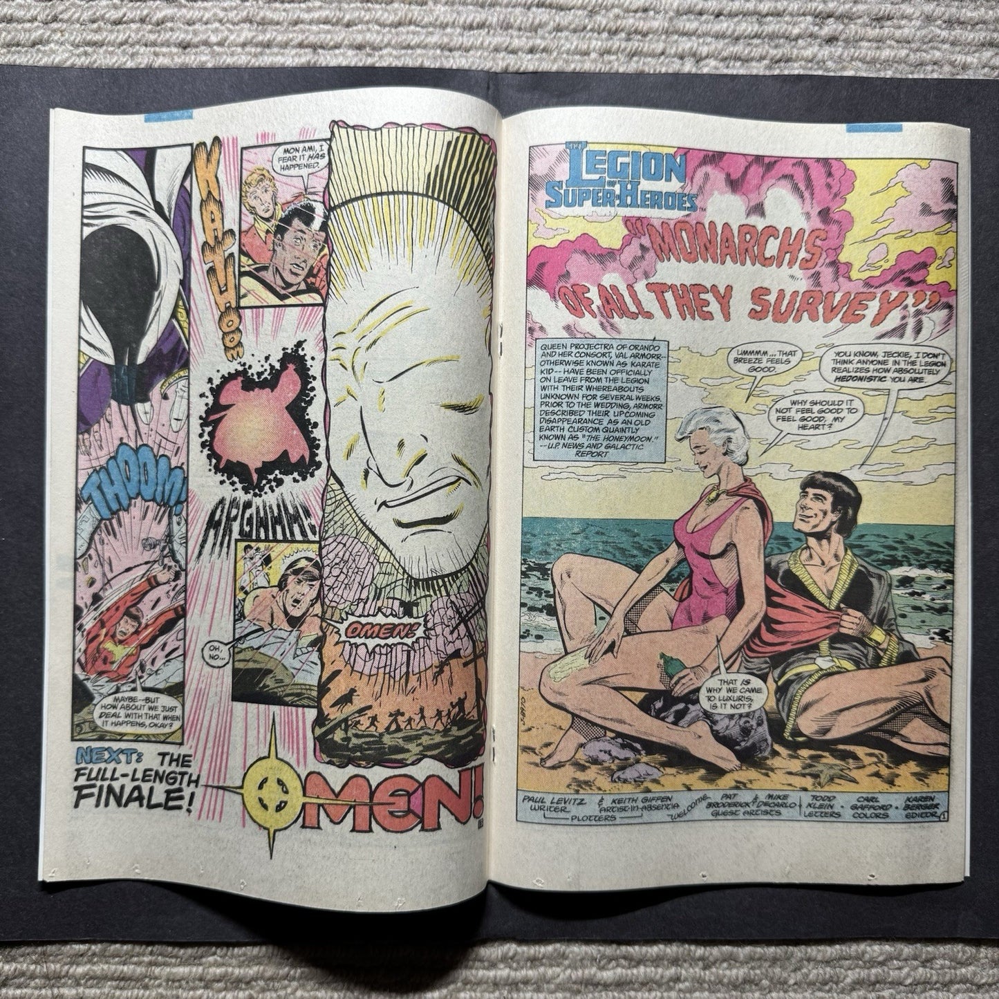 Legion Of Super-Heroes 309 - Copper Age Dc Comics 1984