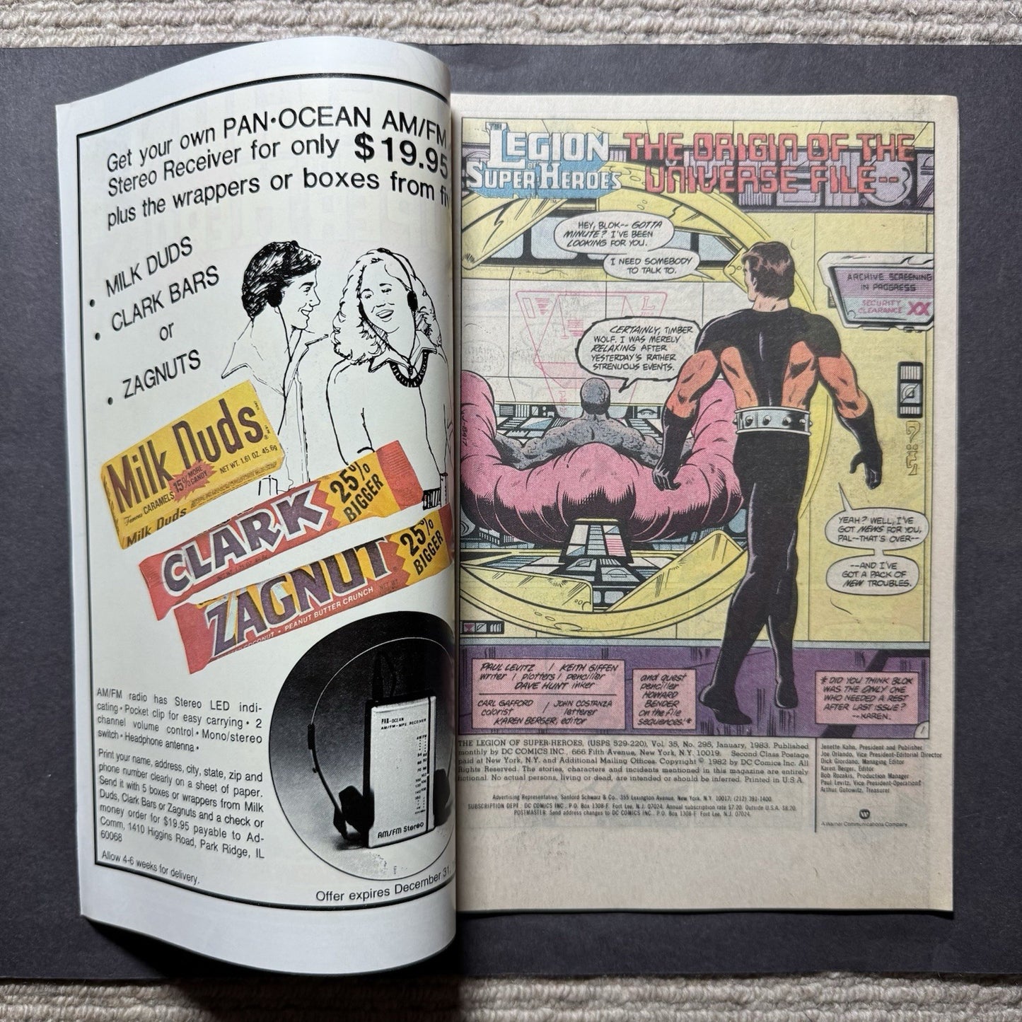 Legion Of Super-Heroes 295 - Bronze Age Dc Comics 1983