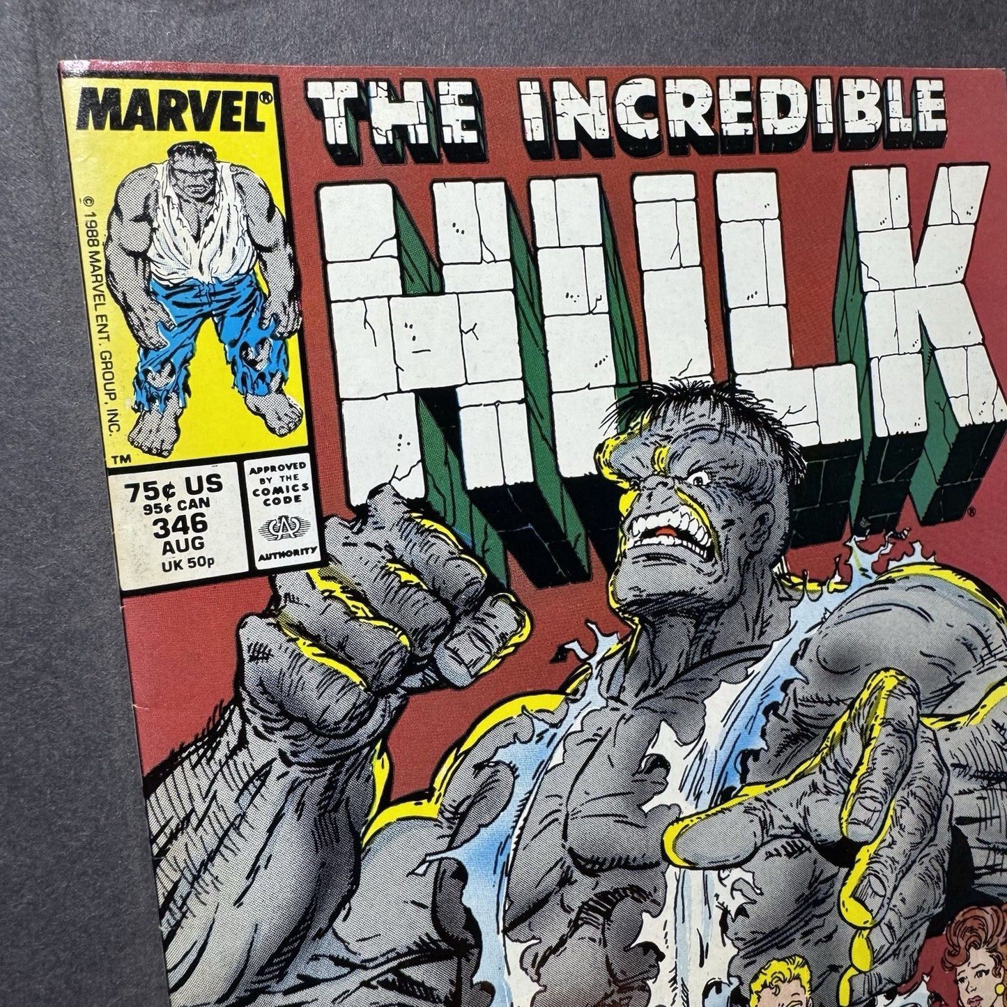 Incredible Hulk 346/ Copper Age Marvel Comics 1988