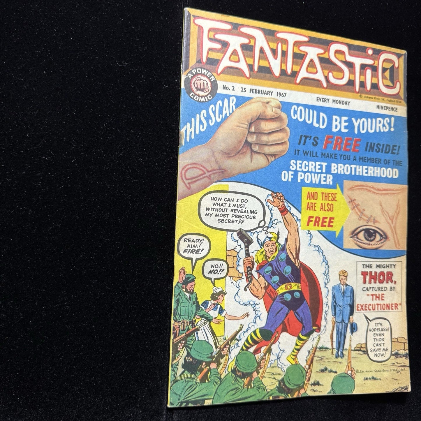Fantastic! 2 - British Comics - Silver Age Odhams/ IPC Magazines Comics 1967