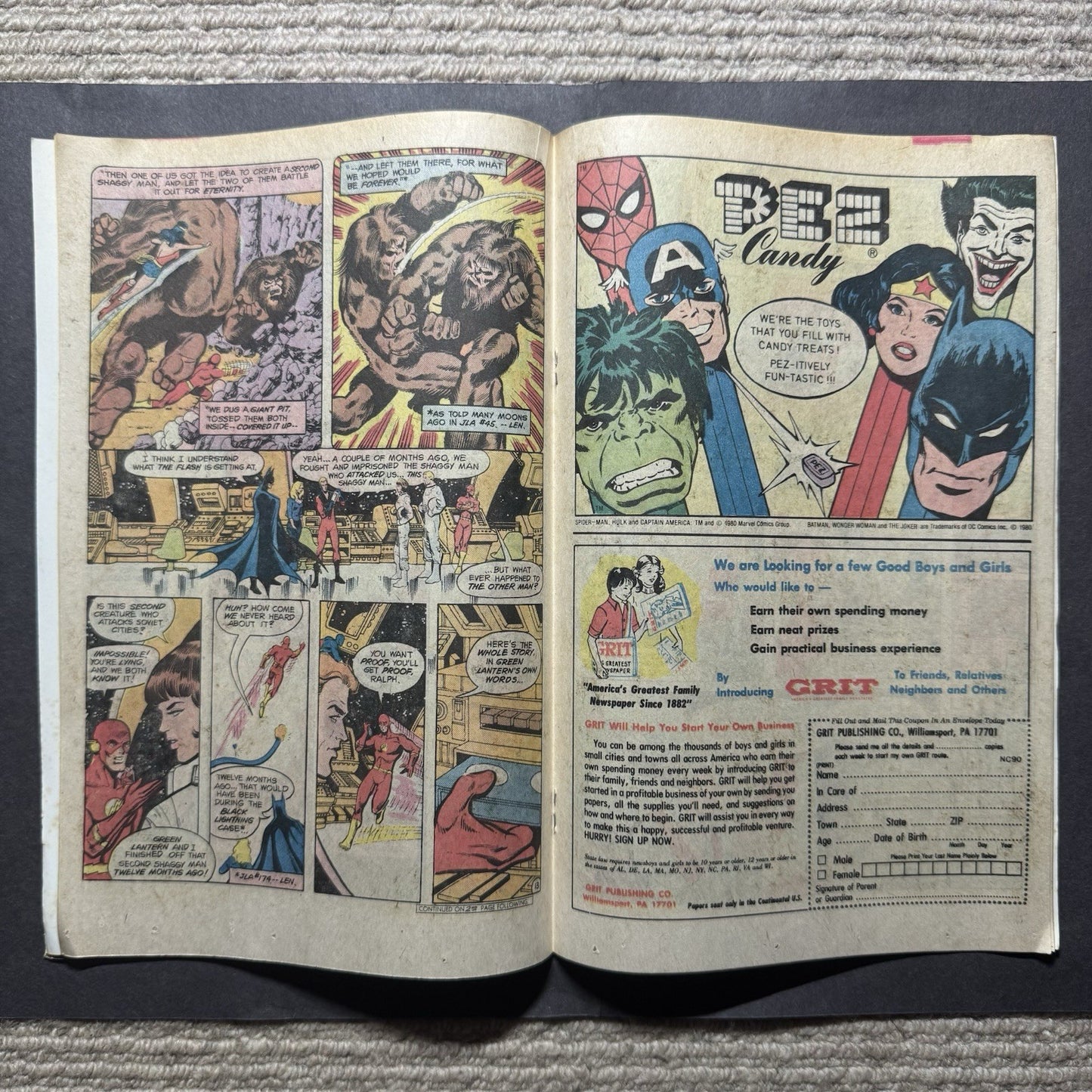Justice League 186 - Bronze Age Dc Comics 1981