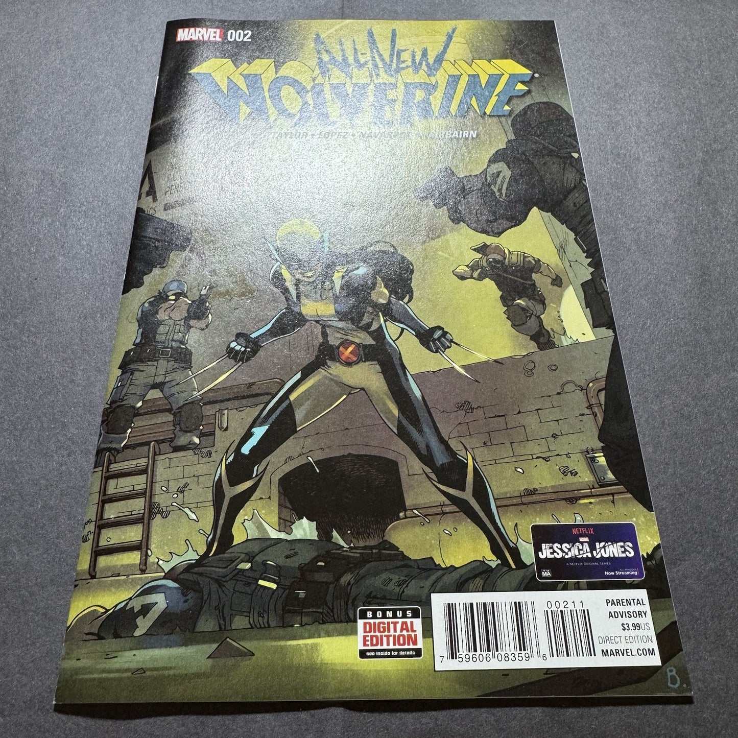 All New Wolverine 2/ Modern Age Marvel Comics 2016