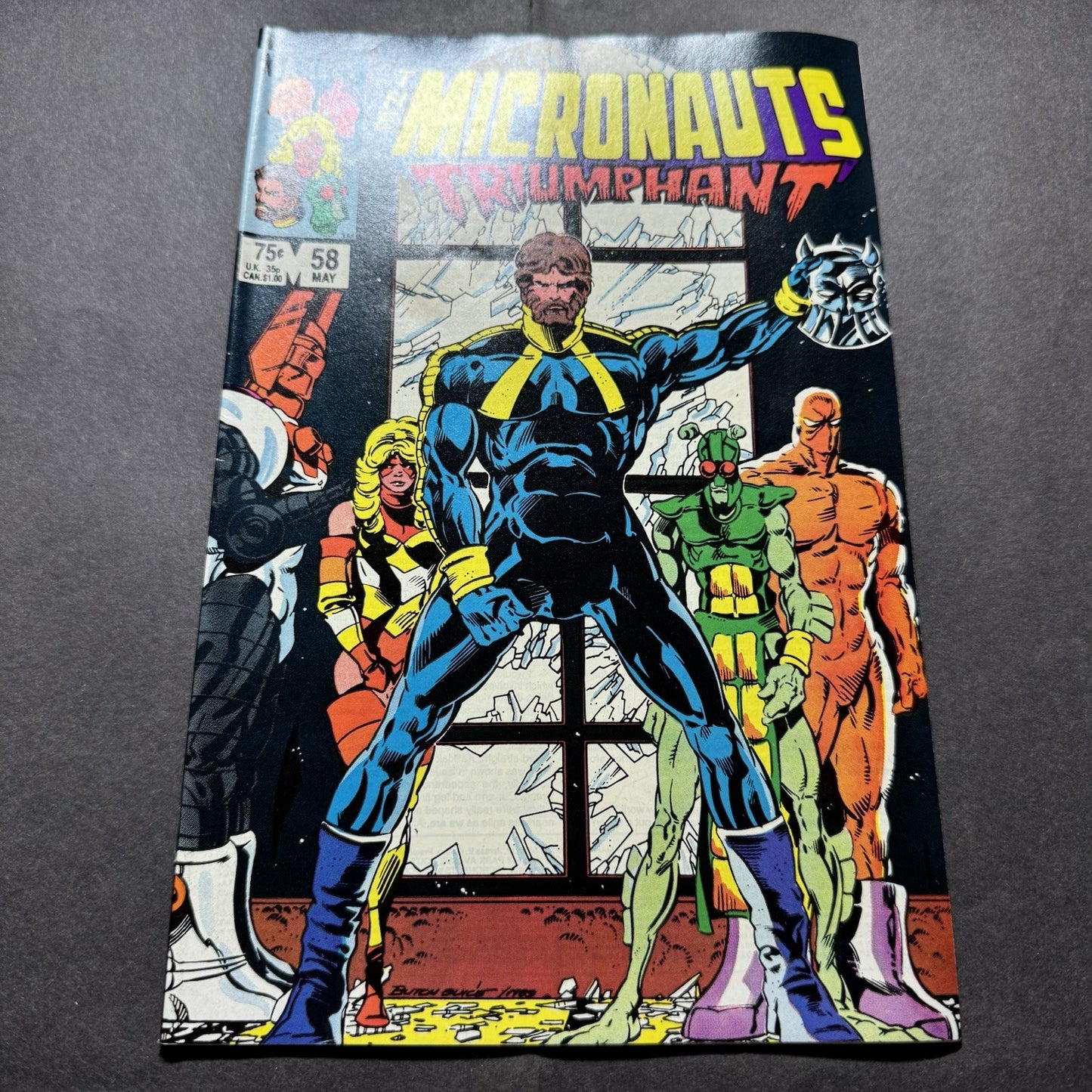 Micronauts 58 - Copper Age Marvel Comics 1984