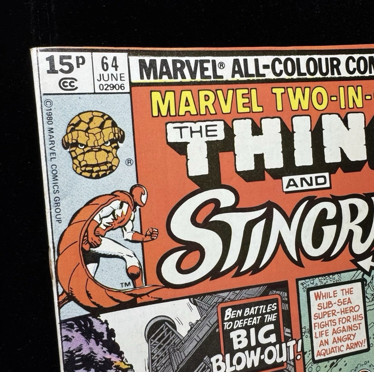 Marvel Two In One 64 - New Serpent Squad Team - Bronze Age Marvel Comics 1980