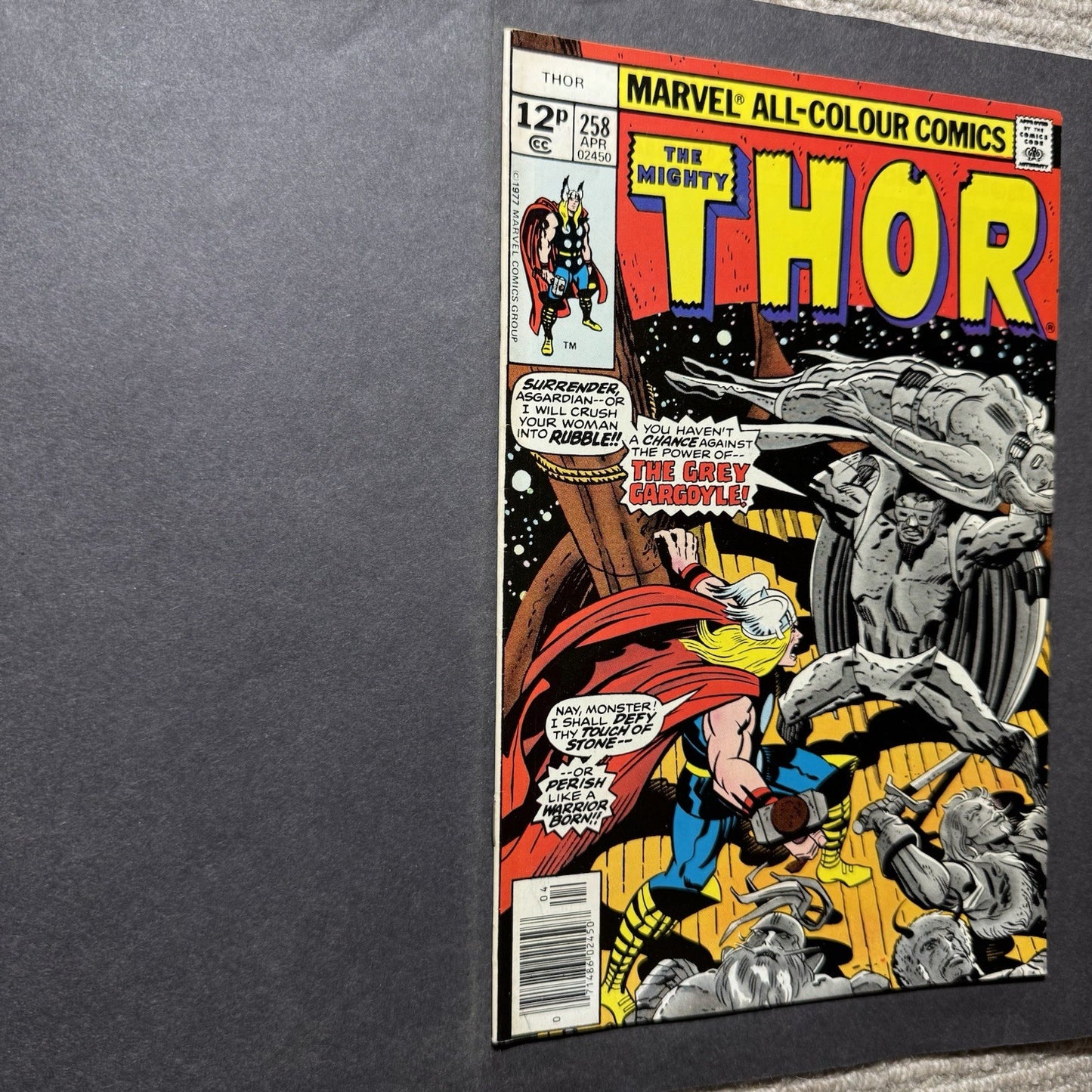 Thor 258 - Bronze Age Marvel Comics 1977