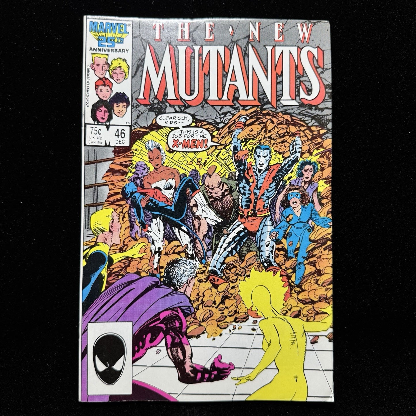New Mutants 46 - Copper Age Marvel Comics 1986