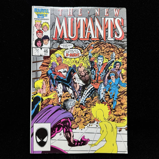 New Mutants 46 - Copper Age Marvel Comics 1986