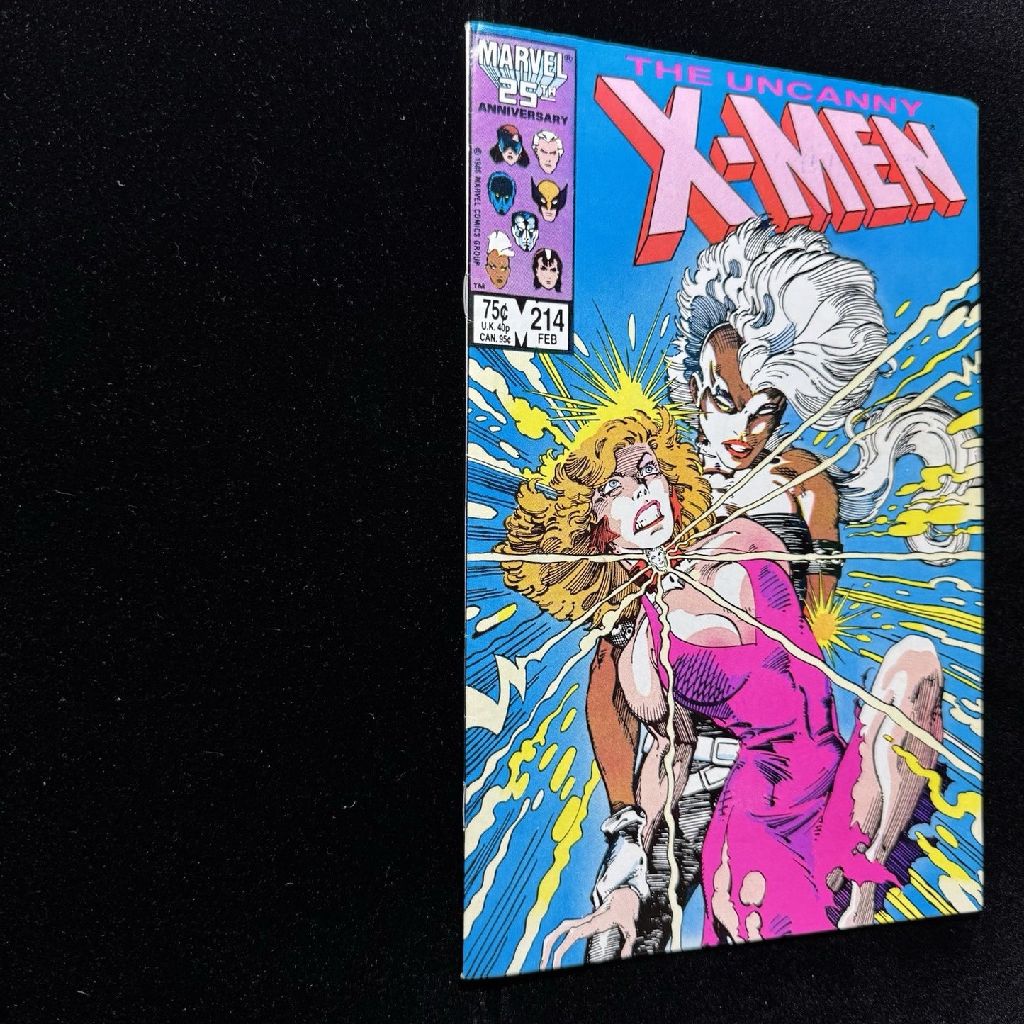 Uncanny X-Men 214 - Dazzler Joins The X-Men - Copper Age Marvel Comics 1987