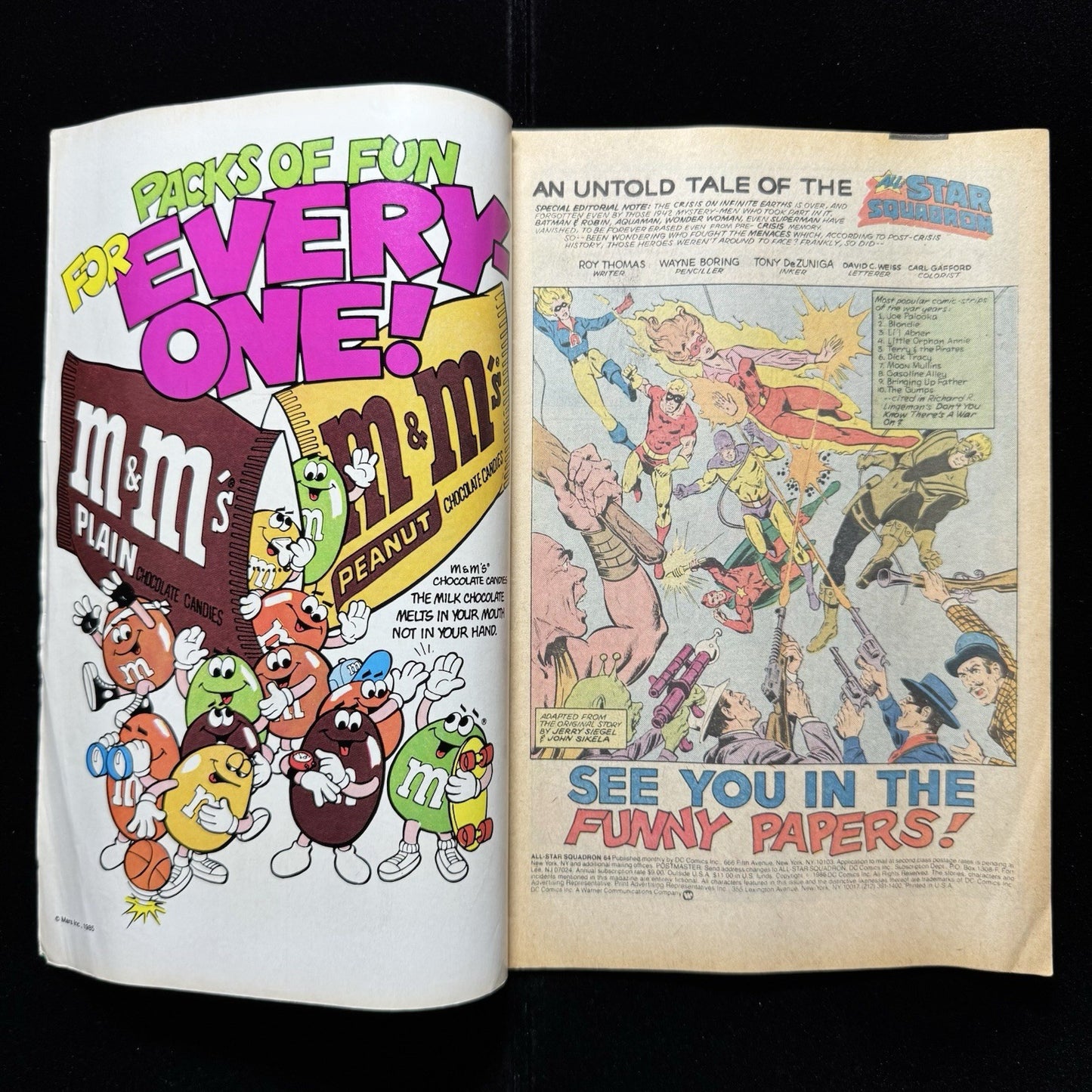All Star Squadron 64 - Copper Age Dc Comics 1986