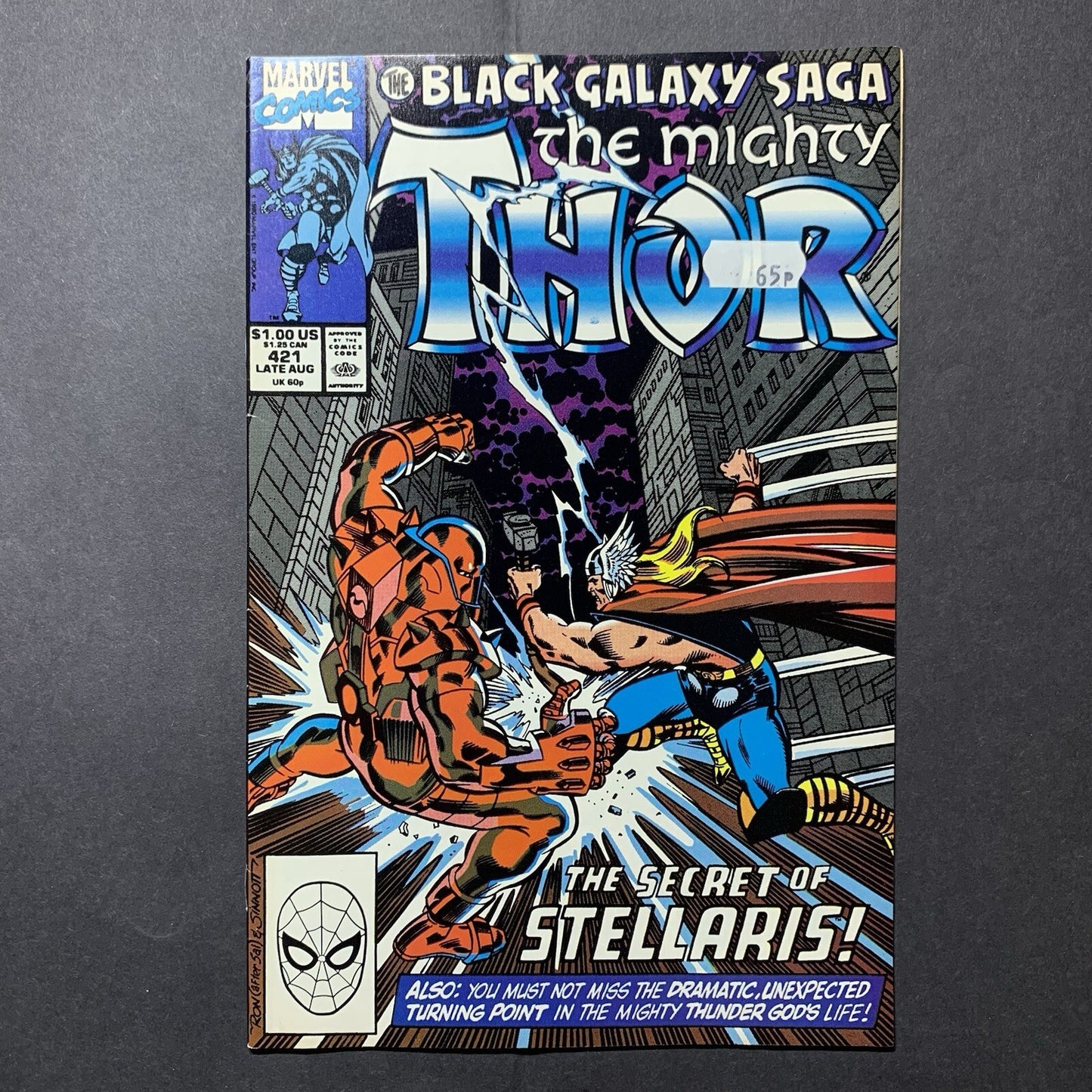 Thor 421/ Copper Age Marvel Comics 1990