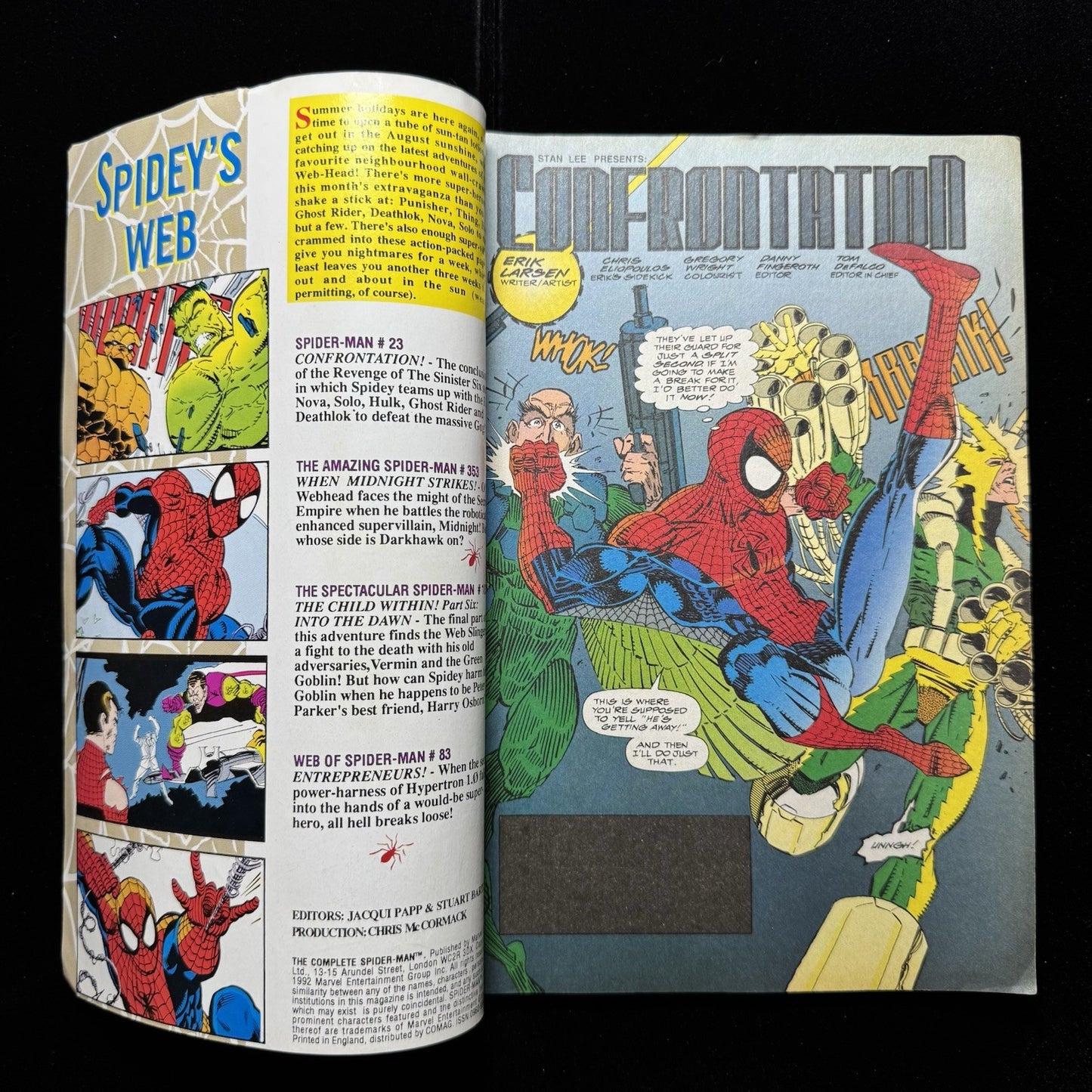 Complete Spider-Man 23 - Modern Age Marvel Comics 1992