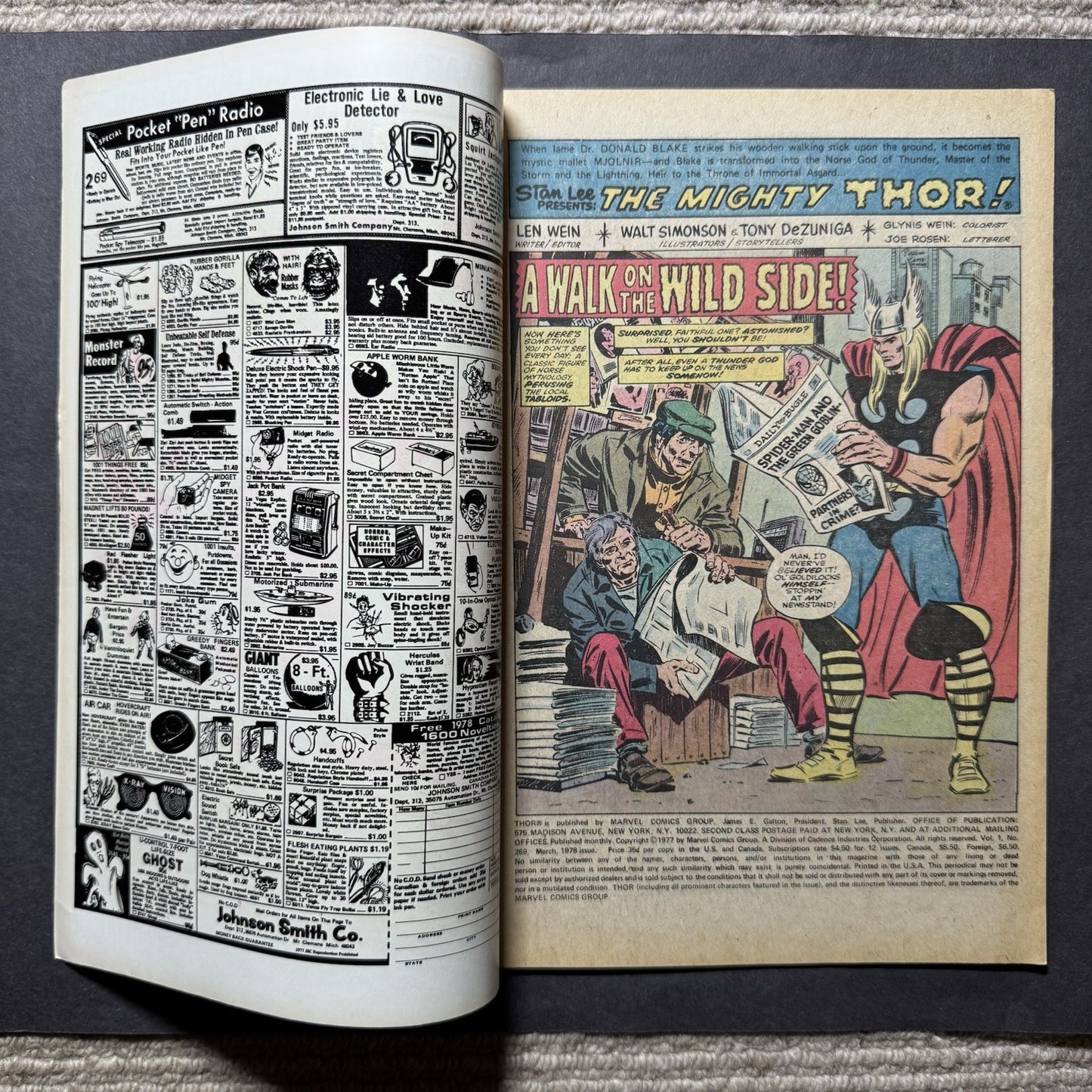 Thor 269 - Bronze Age Marvel Comics 1977