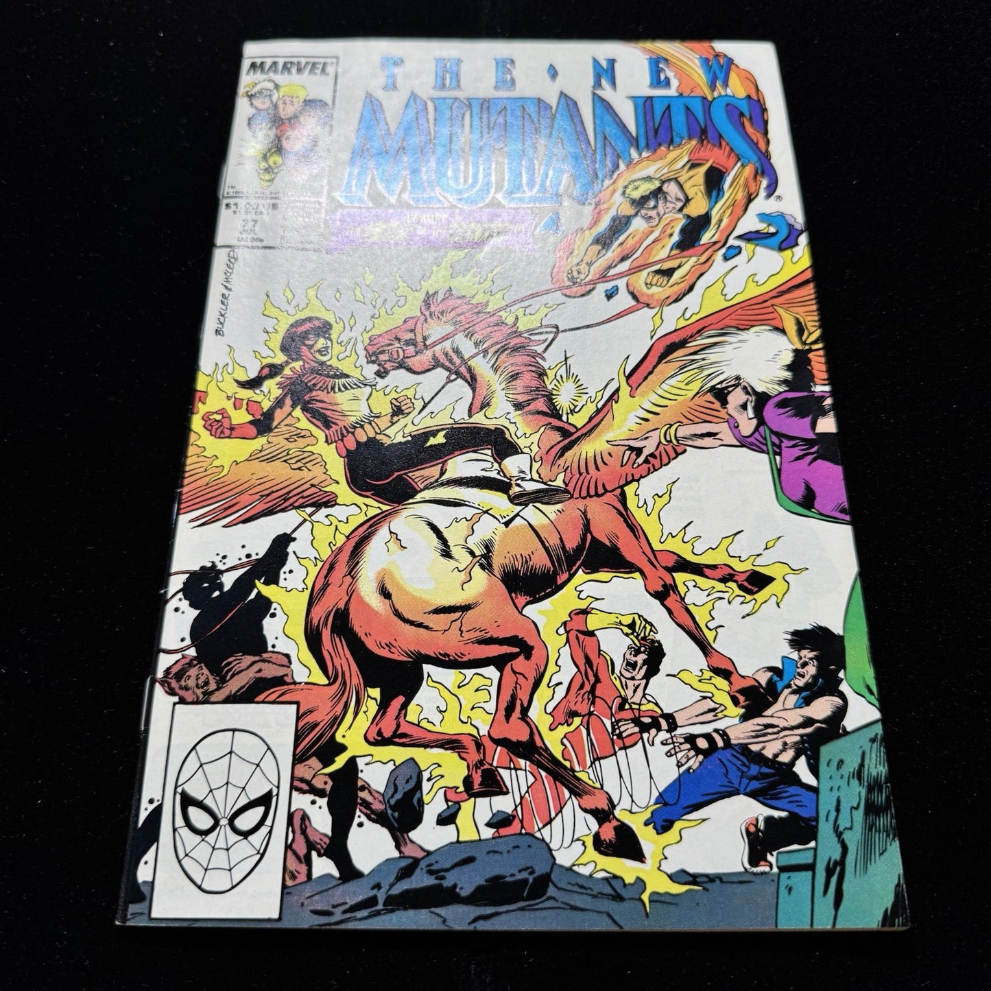 New Mutants 77 - Copper Age Marvel Comics 1989