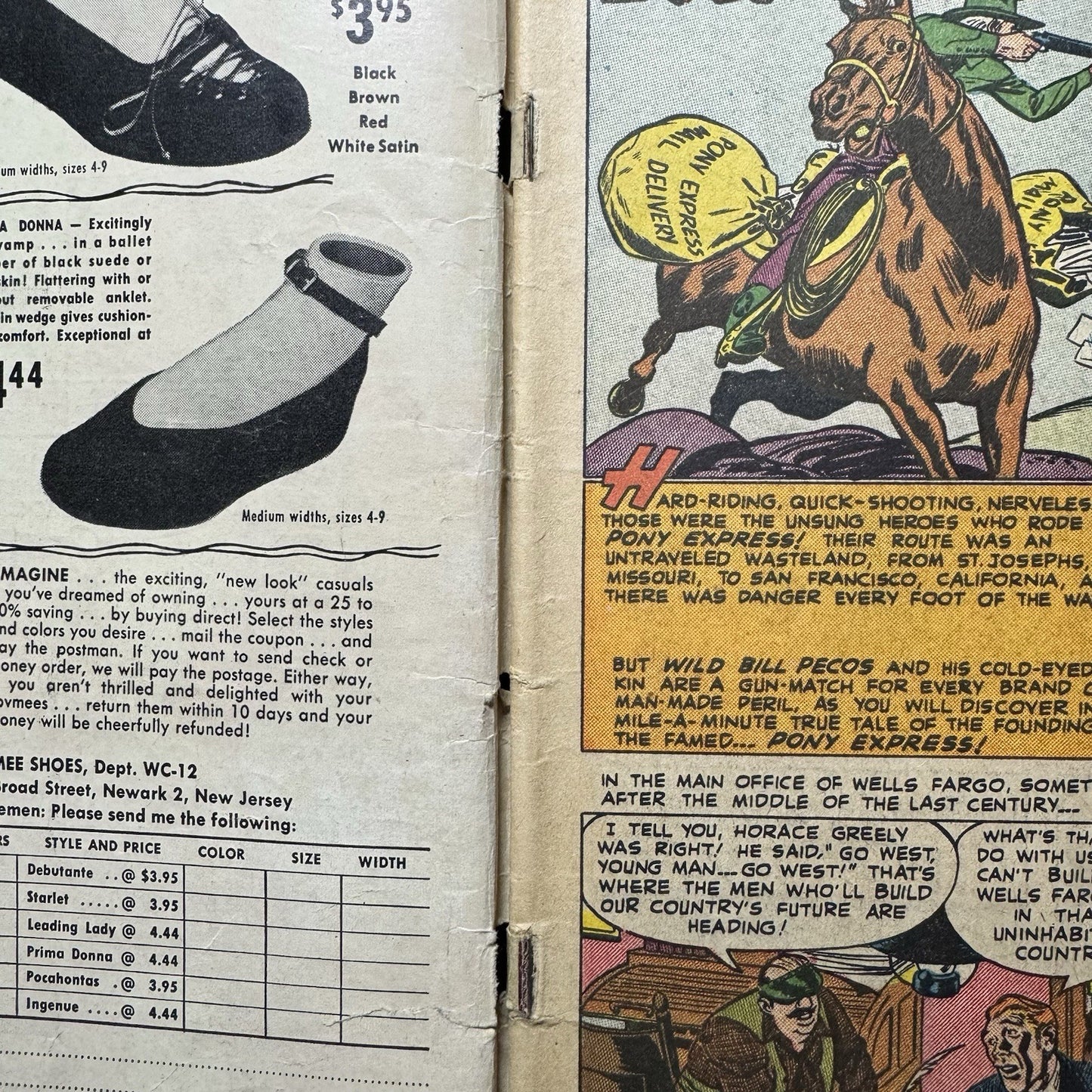 Westerner 17 - Golden Age Orbit-Wanted Comics 1948