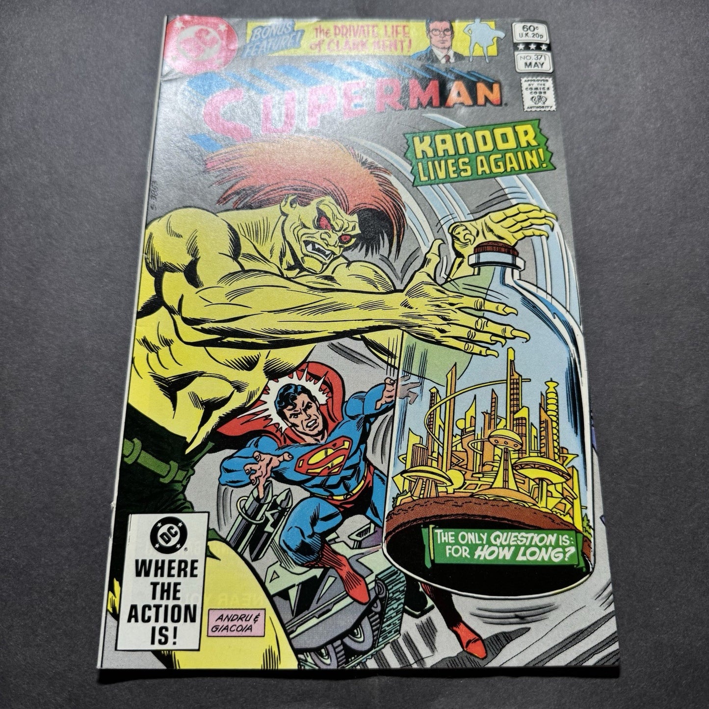 Superman 371 - Bronze Age Dc Comics 1982