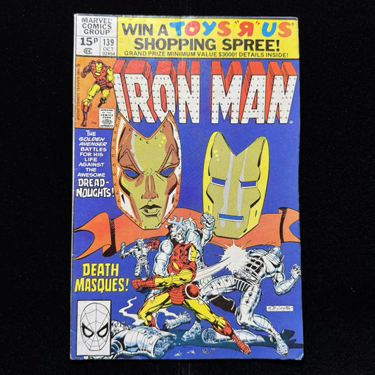 Iron Man 139 - Bronze Age Marvel Comics 1980