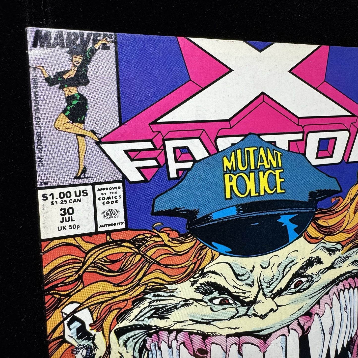 X-Factor 30 - 1st Cameo Appearance Of Nanny - Copper Age Marvel Comics 1988