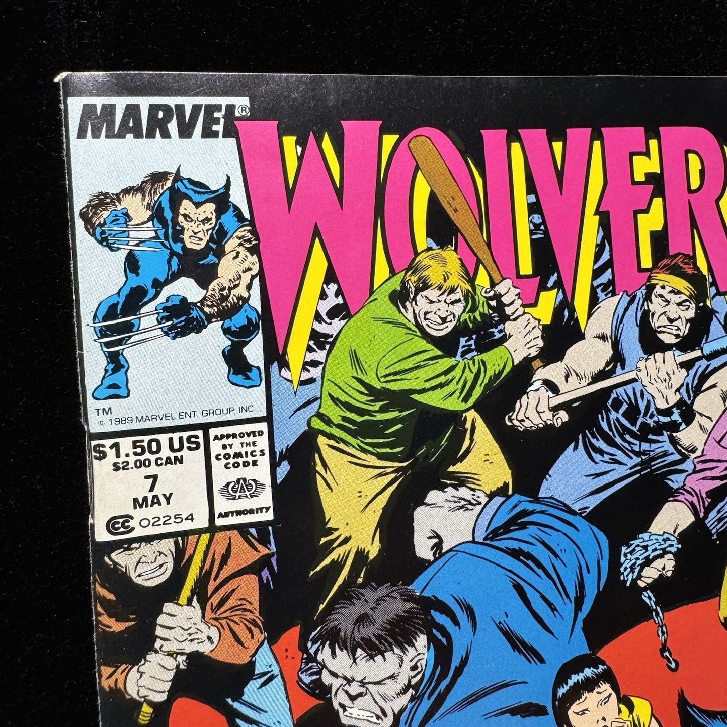 Wolverine 7 - Copper Age Marvel Comics 1989