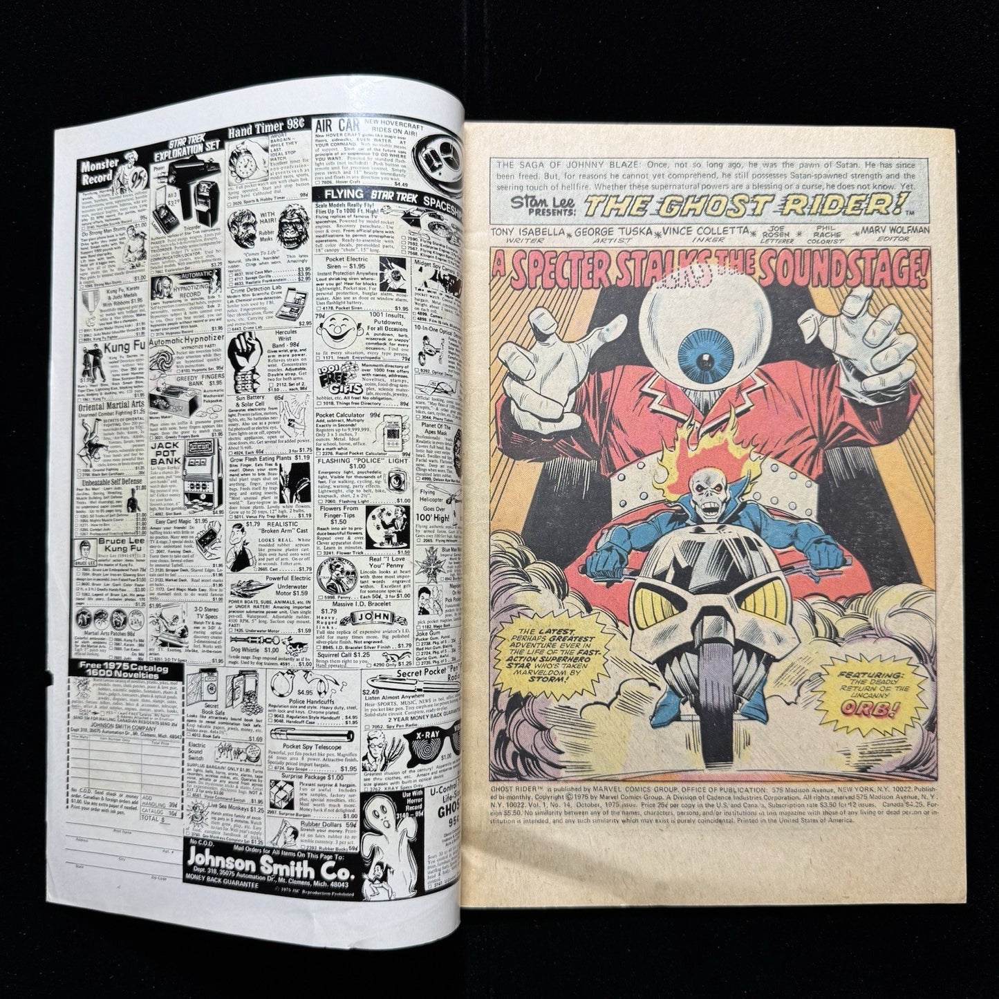 Ghost Rider 14 - Bronze Age Marvel Comics 1975