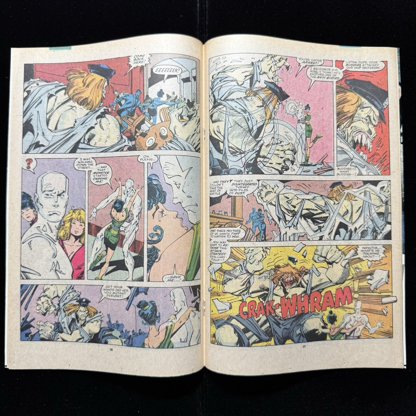 X-Factor 30 - 1st Cameo Appearance Of Nanny - Copper Age Marvel Comics 1988