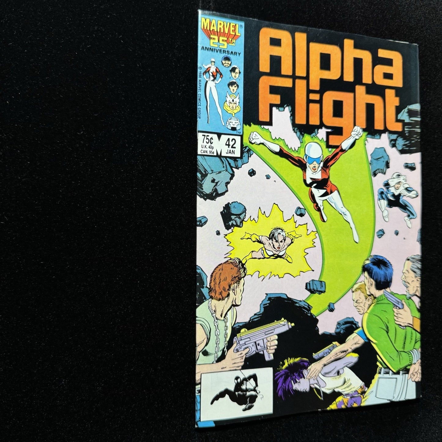 Alpha Flight 42 - Copper Age Marvel Comics 1987