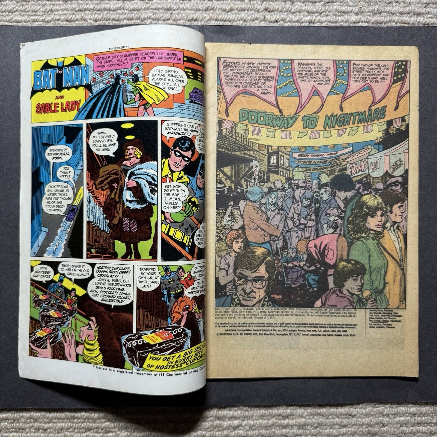 Doorway To Nightmare 2 - Bronze Age Marvel Comics 1978