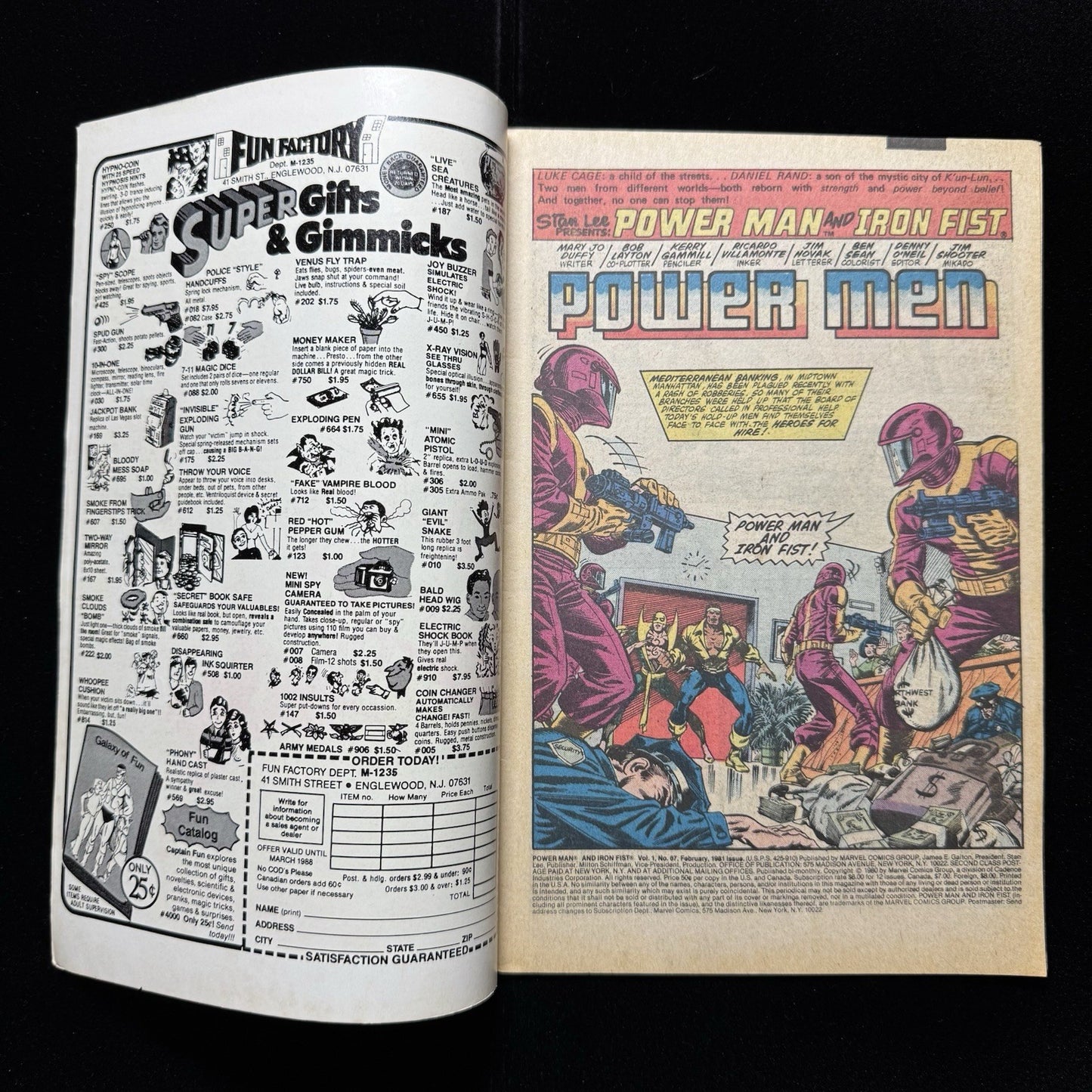 Power Man And Iron Fist 67  1981 - Bronze Age Marvel Comics 1981