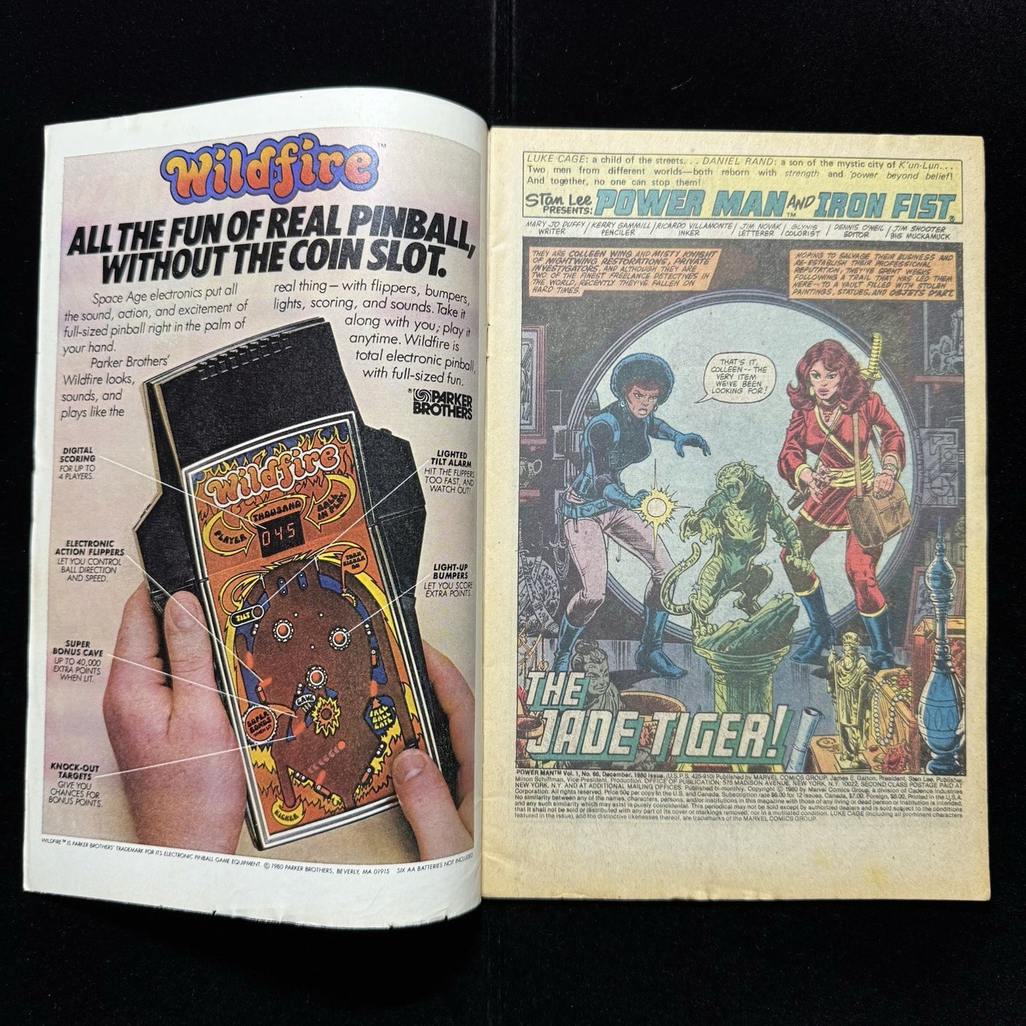 Power Man And Iron Fist 66 - 2nd App Sabretooth - Bronze age Marvel Comics 19800