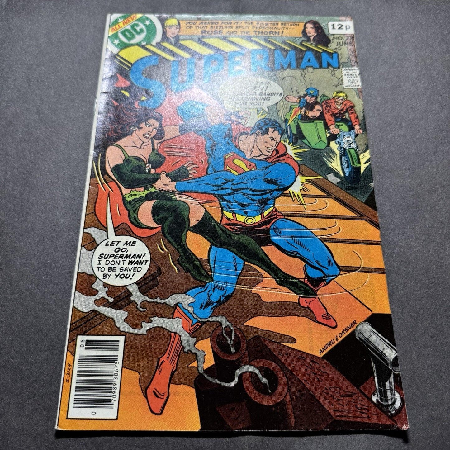 Superman 336 - Bronze Age Dc Comics 1979