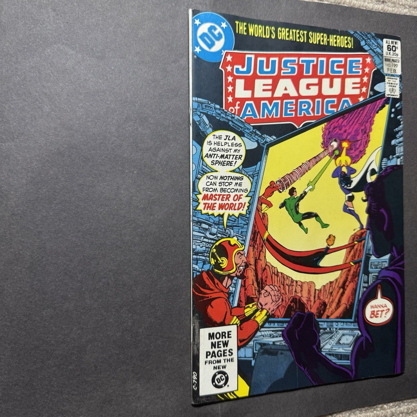 Justice League 199 - Bronze Age Dc Comics 1982