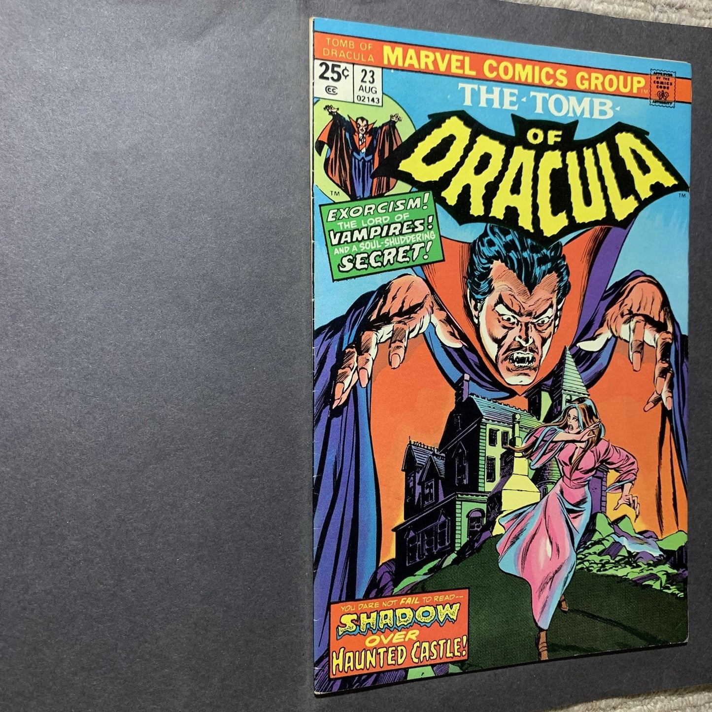 Tomb of Dracula 23/ Bronze Age marvel comics 1974