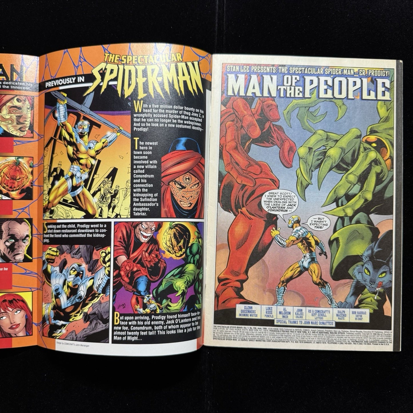 Spectacular Spider-Man 258 - Modern Age Marvel Comics 1998