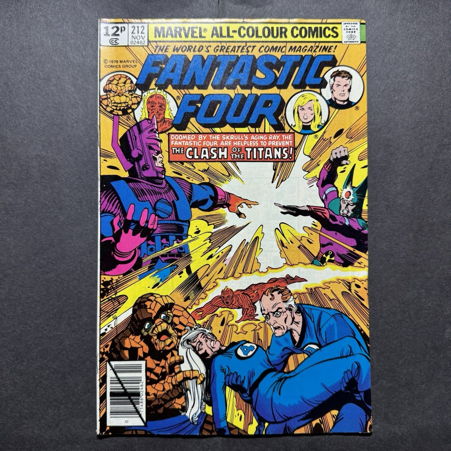 Fantastic Four 212 - Bronze Age Marvel Comics 1979
