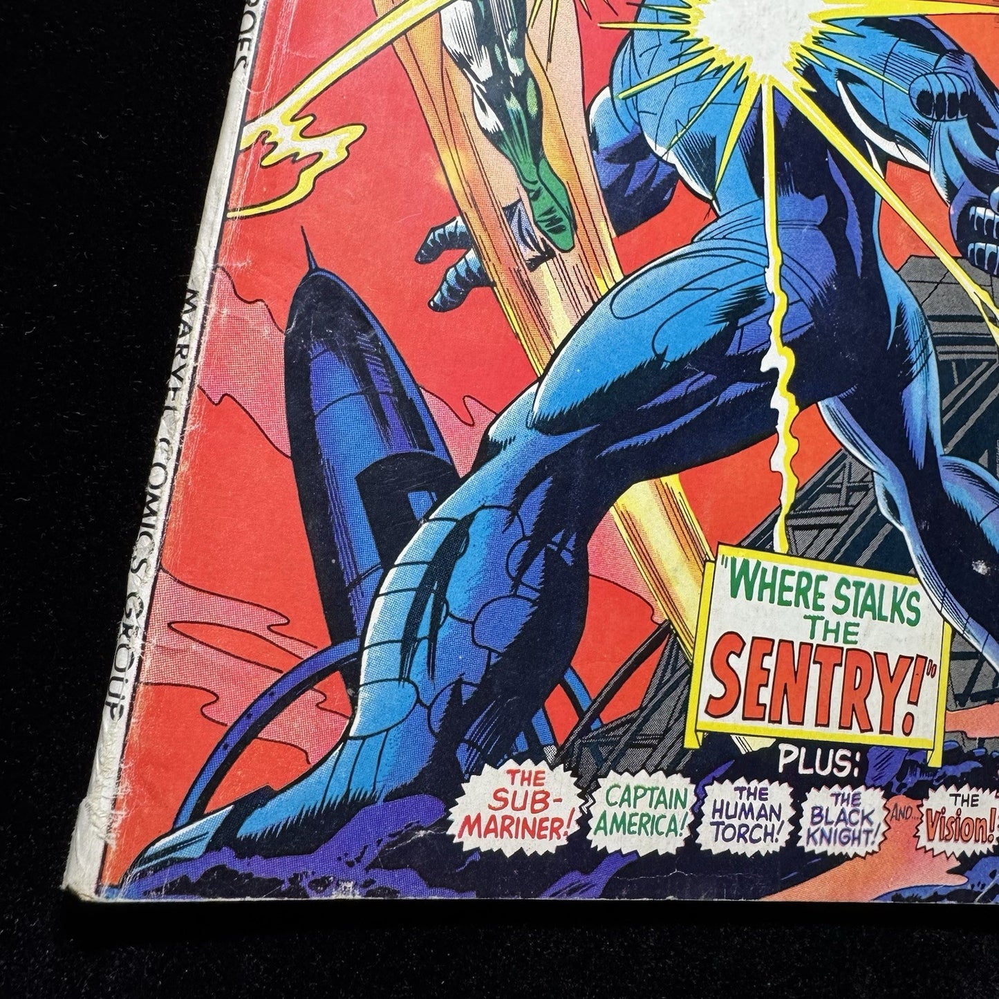 Marvel Super-Heroes 13 - 1st App Carol Danvers - Silver Age Marvel Comics 1968