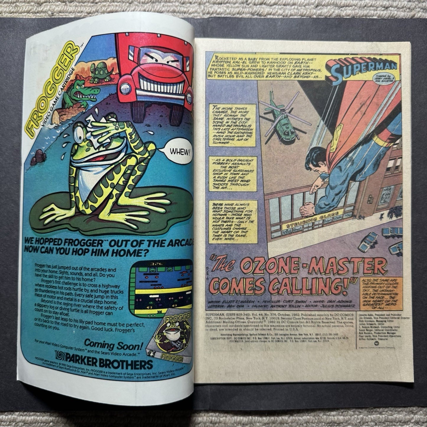 Superman 376 - Bronze Age Dc Comics 1982
