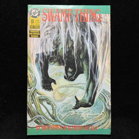 Saga Of the Swamp Thing 65 - 1st App Of Sprout - Copper Age Dc Comics 1987