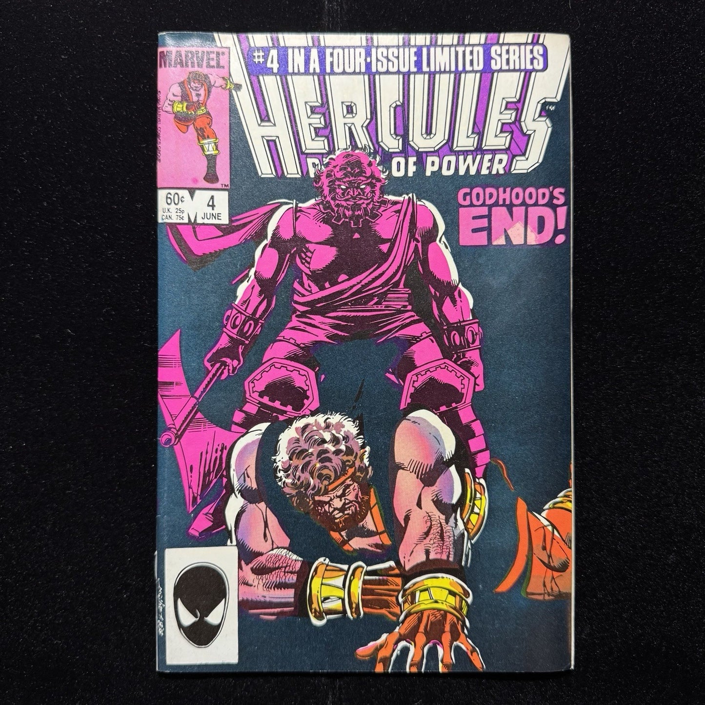 Hercules: Prince Of Power 1-4 - Full Set - Copper Age Marvel Comics 1984